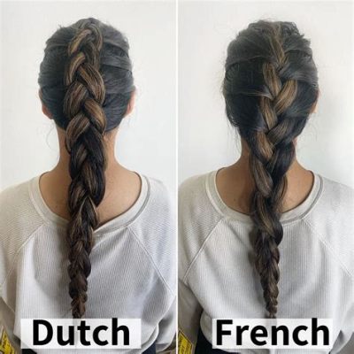 Difference Between French and Dutch Braid: A Journey Through Hair and History