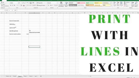 How to Print Excel with Lines: A Comprehensive Guide to Mastering Spreadsheet Aesthetics